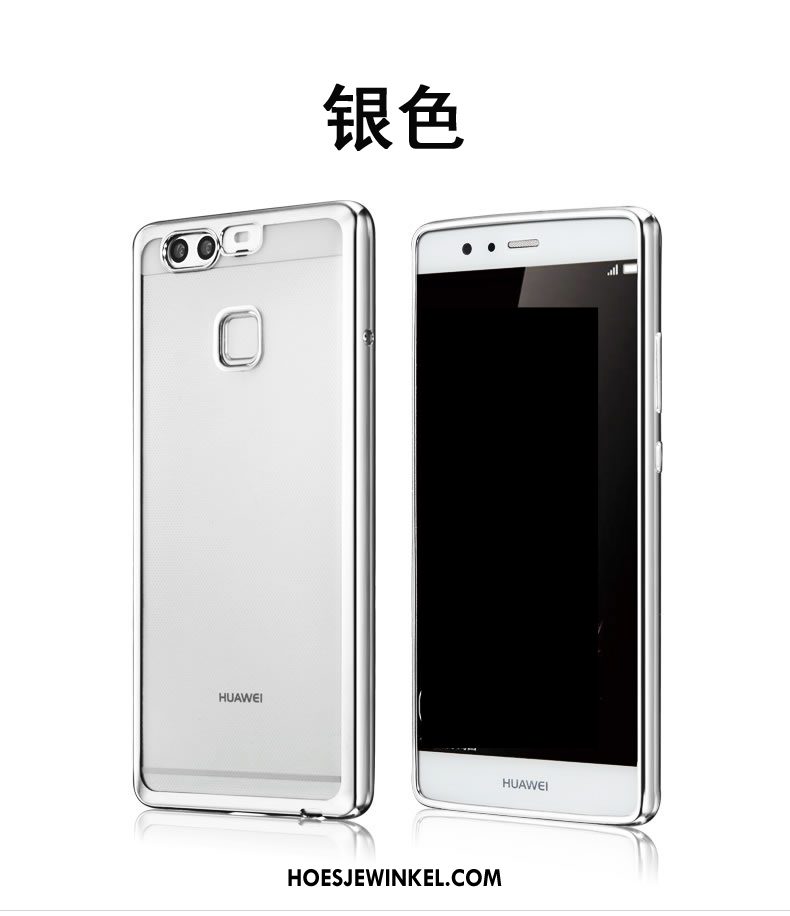 Huawei P9 Hoesje Goud Hoes Mobiele Telefoon, Huawei P9 Hoesje Bescherming Siliconen