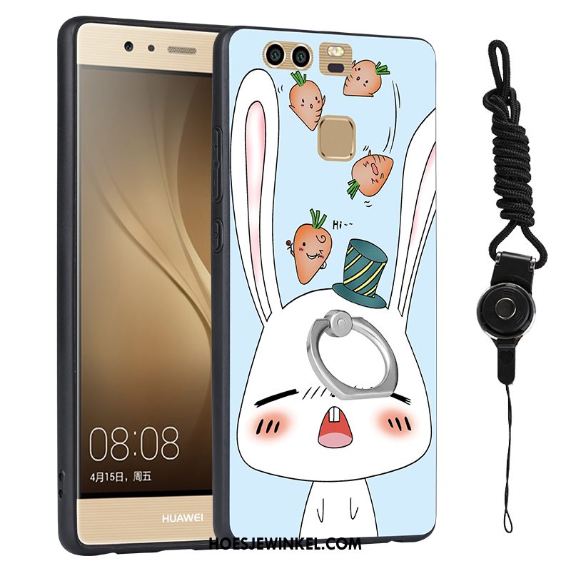 Huawei P9 Hoesje Mobiele Telefoon Bescherming Blauw, Huawei P9 Hoesje All Inclusive Scheppend