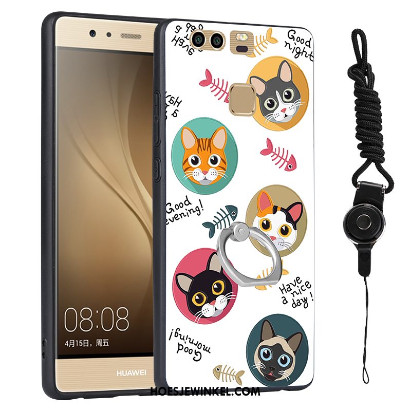 Huawei P9 Hoesje Mobiele Telefoon Bescherming Blauw, Huawei P9 Hoesje All Inclusive Scheppend