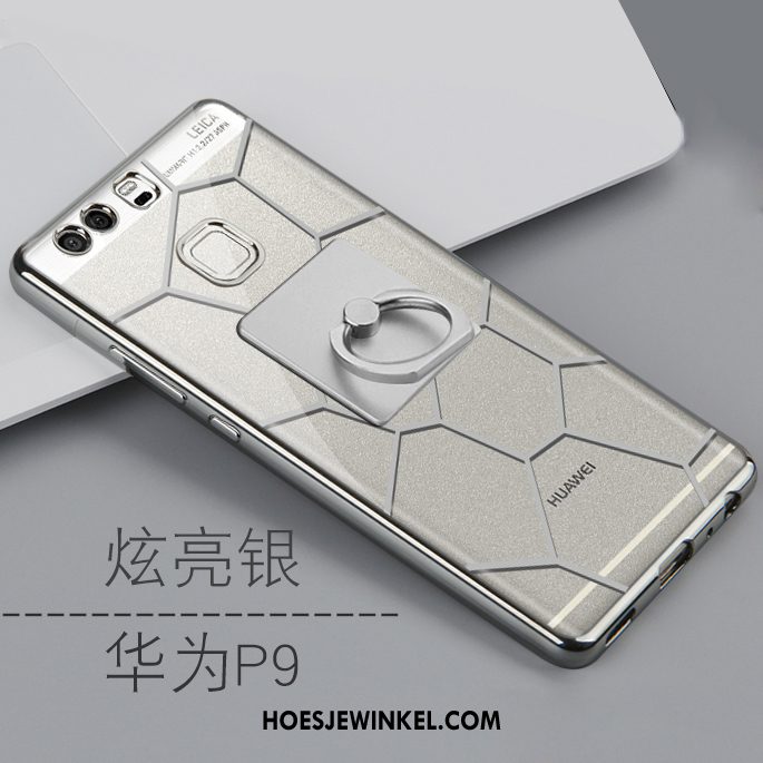 Huawei P9 Hoesje Scheppend Mobiele Telefoon All Inclusive, Huawei P9 Hoesje Hoes Goud