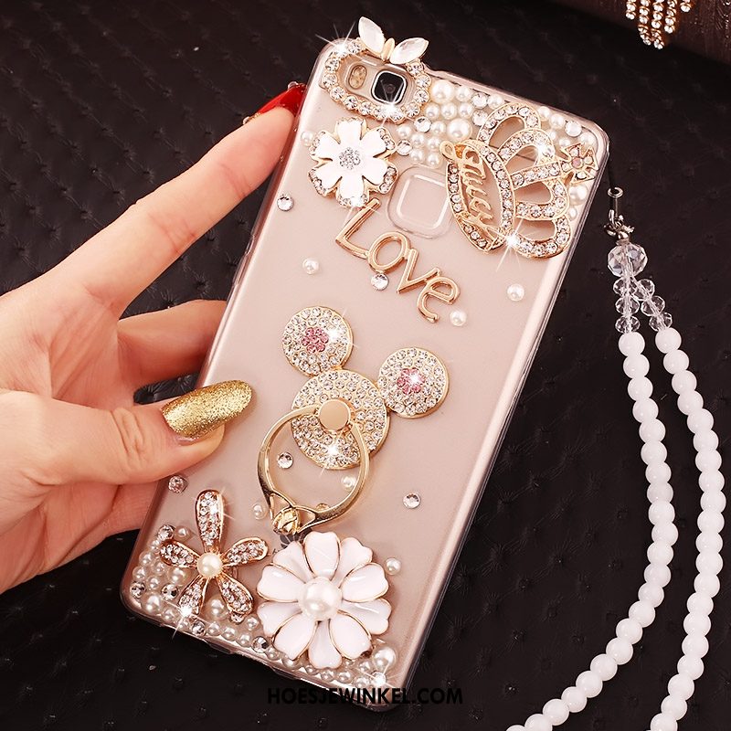Huawei P9 Lite Hoesje Bescherming Jeugd Anti-fall, Huawei P9 Lite Hoesje Roze Hoes