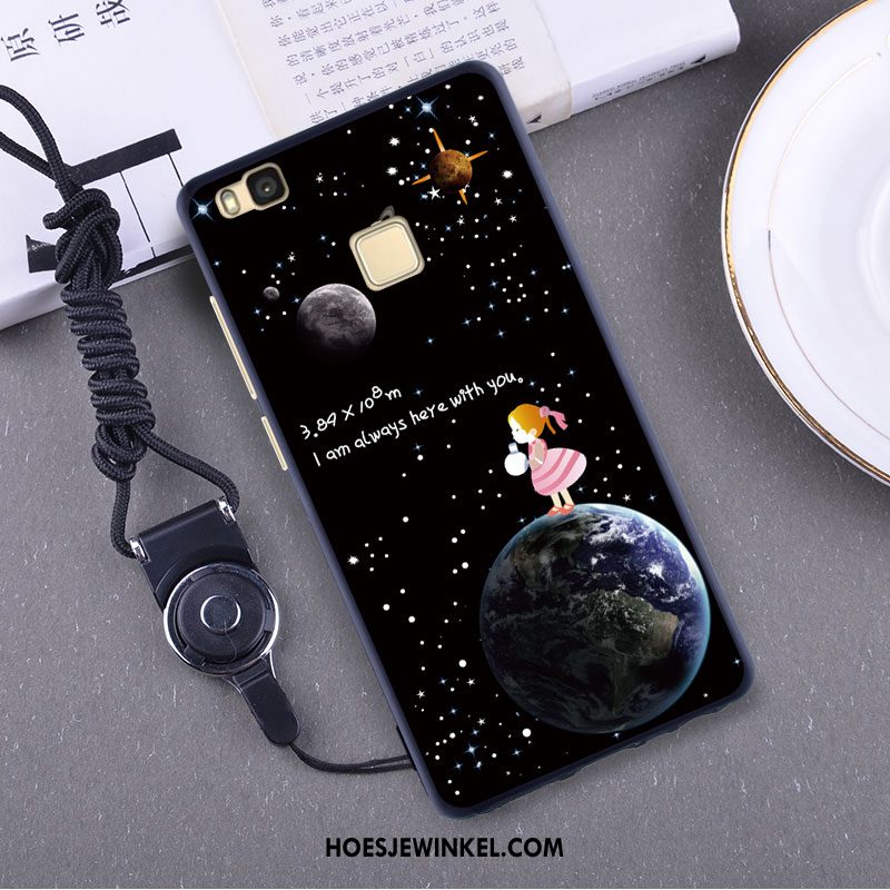 Huawei P9 Lite Hoesje Jeugd Mobiele Telefoon Hanger, Huawei P9 Lite Hoesje Skärmskydd Hoes