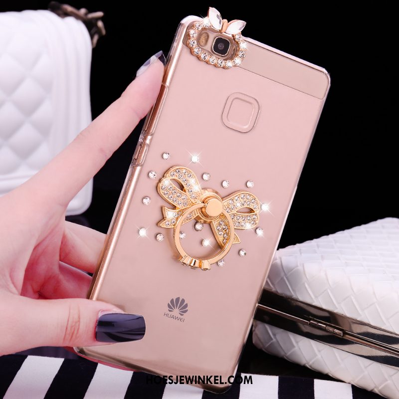 Huawei P9 Lite Hoesje Mobiele Telefoon Jeugd Met Strass, Huawei P9 Lite Hoesje Hoes Doorzichtig