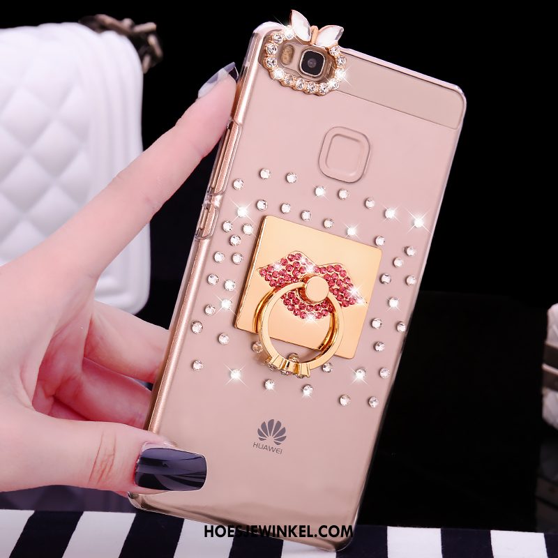 Huawei P9 Lite Hoesje Mobiele Telefoon Jeugd Met Strass, Huawei P9 Lite Hoesje Hoes Doorzichtig