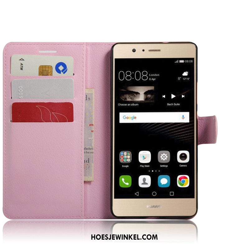 Huawei P9 Lite Hoesje Mode All Inclusive Kaart, Huawei P9 Lite Hoesje Patroon Nieuw Braun