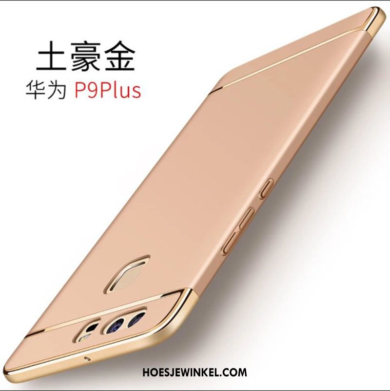 Huawei P9 Plus Hoesje Hoes Skärmskydd Schrobben, Huawei P9 Plus Hoesje Ring Rose Goud