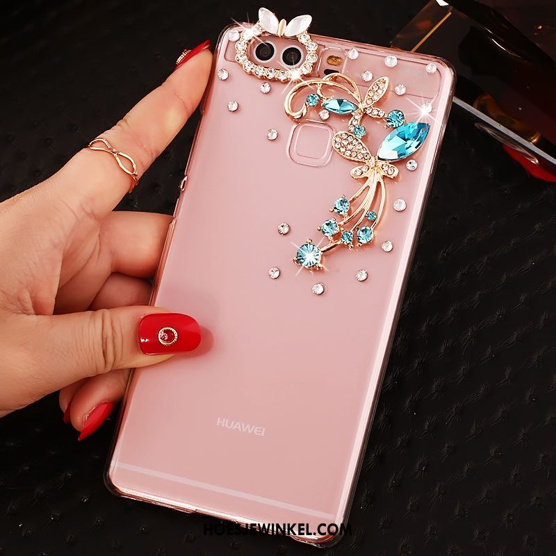 Huawei P9 Plus Hoesje Met Strass Doorzichtig Hoes, Huawei P9 Plus Hoesje Bescherming Mobiele Telefoon