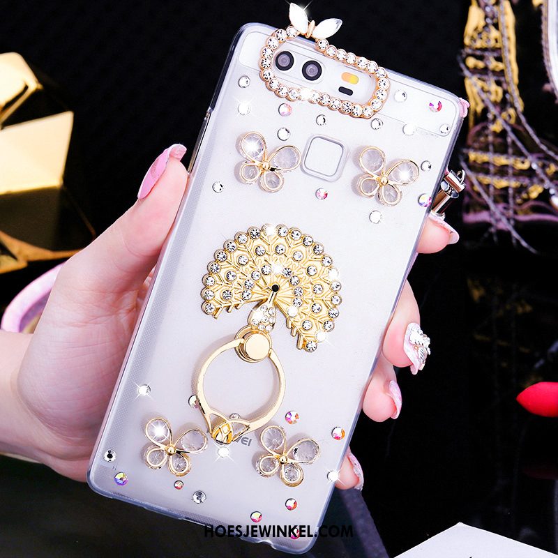 Huawei P9 Plus Hoesje Mobiele Telefoon Met Strass Hanger, Huawei P9 Plus Hoesje Ballet Scheppend