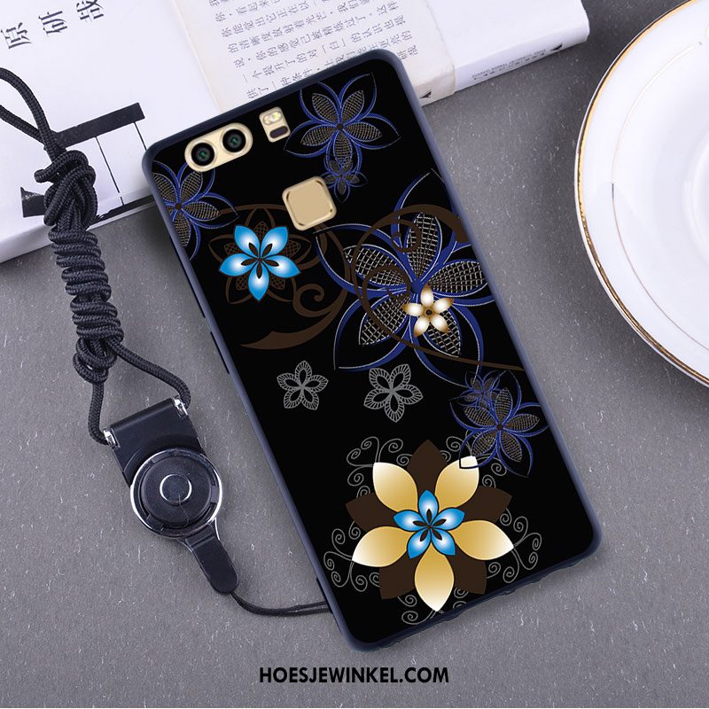 Huawei P9 Plus Hoesje Pu Mobiele Telefoon Hoes, Huawei P9 Plus Hoesje Bescherming Roze