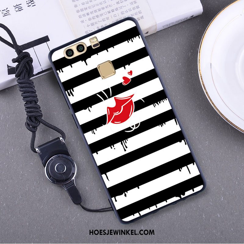 Huawei P9 Plus Hoesje Pu Mobiele Telefoon Hoes, Huawei P9 Plus Hoesje Bescherming Roze