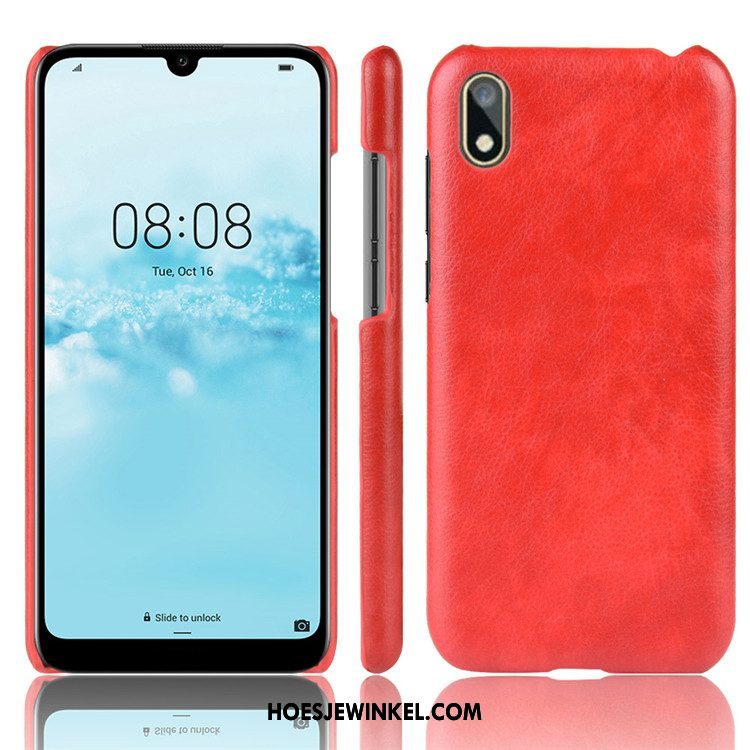 Huawei Y5 2019 Hoesje Mobiele Telefoon Grijs Patroon, Huawei Y5 2019 Hoesje Soort Aziatische Vrucht Kwaliteit