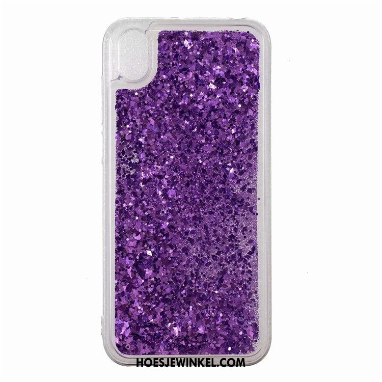 Huawei Y5 2019 Hoesje Mode Mobiele Telefoon Purper, Huawei Y5 2019 Hoesje Hoes Trend