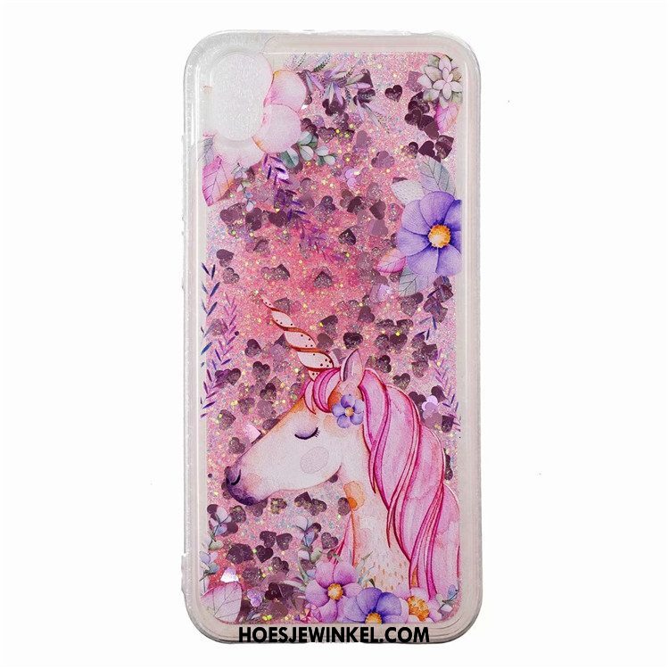 Huawei Y5 2019 Hoesje Mode Mobiele Telefoon Purper, Huawei Y5 2019 Hoesje Hoes Trend