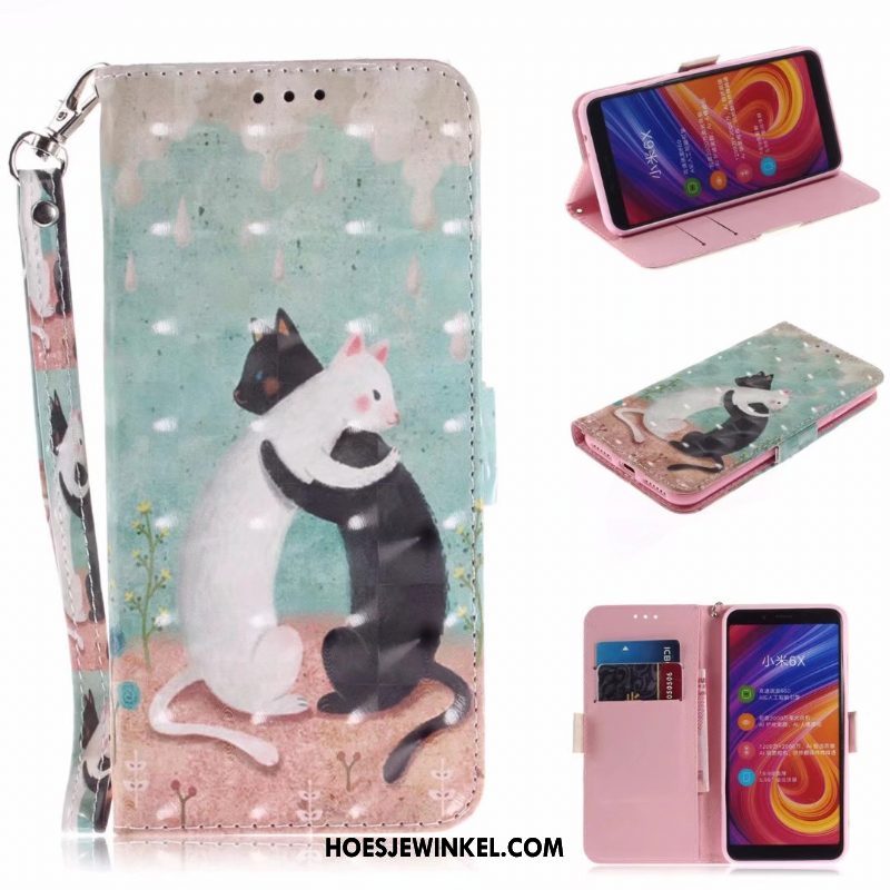 Huawei Y5 2019 Hoesje Vouw Folio Anti-fall, Huawei Y5 2019 Hoesje Portemonnee Mobiele Telefoon