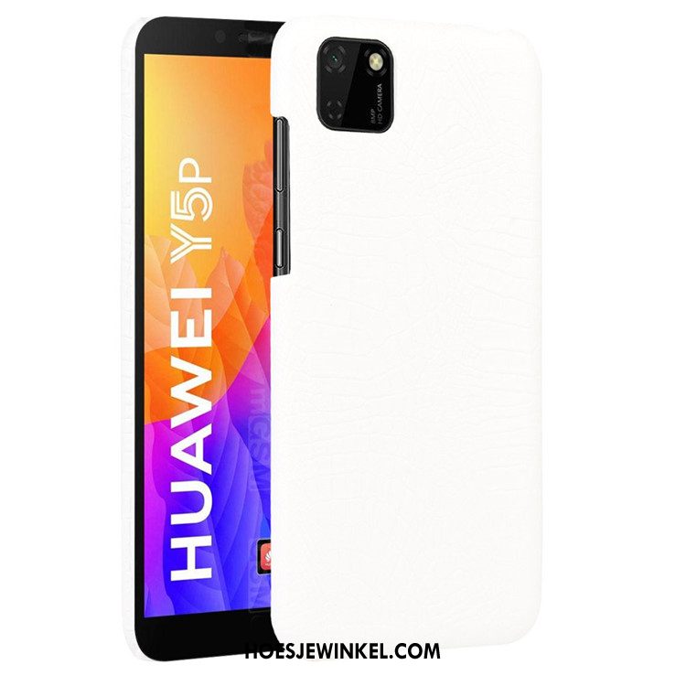 Huawei Y5p Hoesje Bescherming Zwart Hoes, Huawei Y5p Hoesje Hard Leer