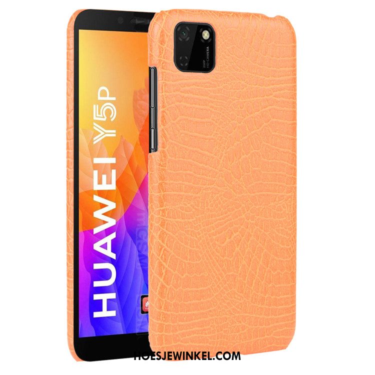 Huawei Y5p Hoesje Bescherming Zwart Hoes, Huawei Y5p Hoesje Hard Leer