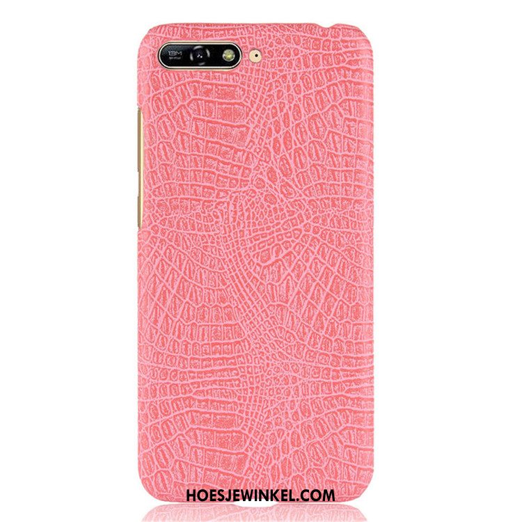 Huawei Y6 2018 Hoesje Bescherming Wit Anti-fall, Huawei Y6 2018 Hoesje Hard Vintage