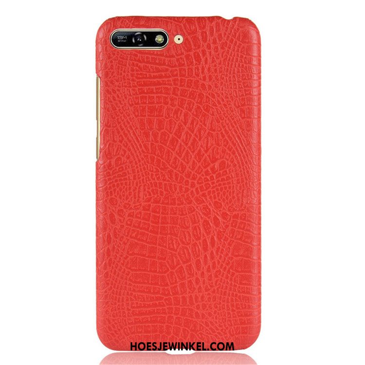 Huawei Y6 2018 Hoesje Bescherming Wit Anti-fall, Huawei Y6 2018 Hoesje Hard Vintage