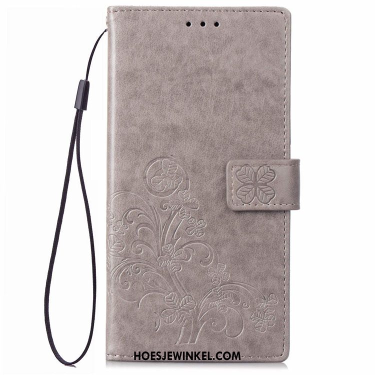 Huawei Y6 2018 Hoesje Hoes Leer All Inclusive, Huawei Y6 2018 Hoesje Anti-fall Bescherming