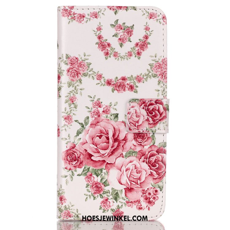 Huawei Y6 2018 Hoesje Hoes Roze Bescherming, Huawei Y6 2018 Hoesje Jeugd Patroon