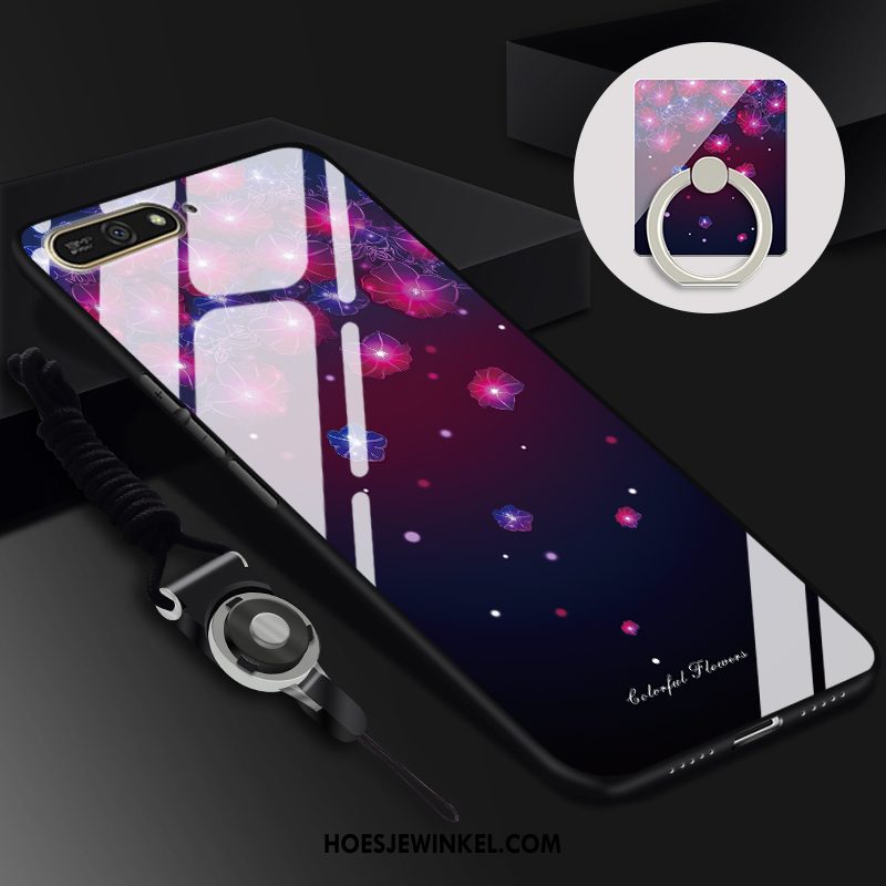 Huawei Y6 2018 Hoesje Mobiele Telefoon Bescherming Hoes, Huawei Y6 2018 Hoesje Geel Trend