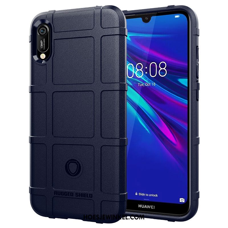 Huawei Y6 2019 Hoesje All Inclusive Groen Mobiele Telefoon, Huawei Y6 2019 Hoesje Trend Bescherming