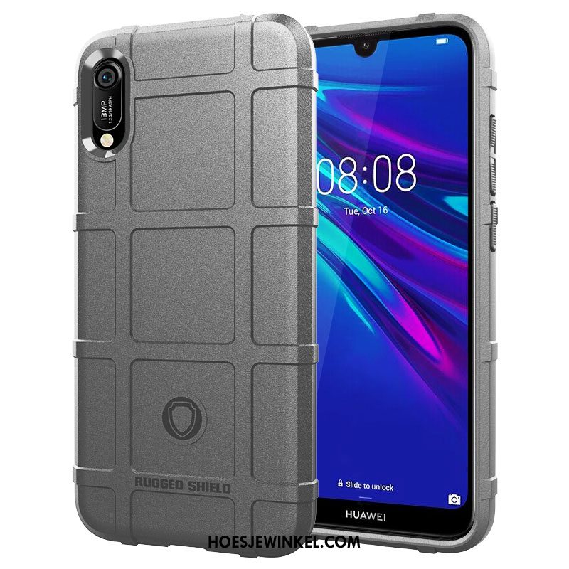 Huawei Y6 2019 Hoesje All Inclusive Groen Mobiele Telefoon, Huawei Y6 2019 Hoesje Trend Bescherming