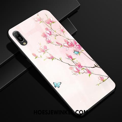 Huawei Y6 2019 Hoesje Anti-fall Vers Mobiele Telefoon, Huawei Y6 2019 Hoesje Bescherming Glas