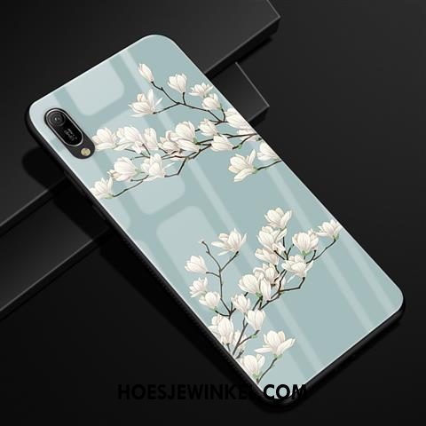 Huawei Y6 2019 Hoesje Anti-fall Vers Mobiele Telefoon, Huawei Y6 2019 Hoesje Bescherming Glas