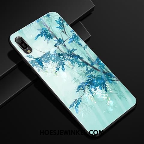 Huawei Y6 2019 Hoesje Anti-fall Vers Mobiele Telefoon, Huawei Y6 2019 Hoesje Bescherming Glas