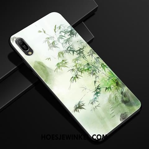 Huawei Y6 2019 Hoesje Anti-fall Vers Mobiele Telefoon, Huawei Y6 2019 Hoesje Bescherming Glas