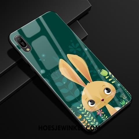 Huawei Y6 2019 Hoesje Bescherming Anti-fall Mobiele Telefoon, Huawei Y6 2019 Hoesje Scheppend Spotprent