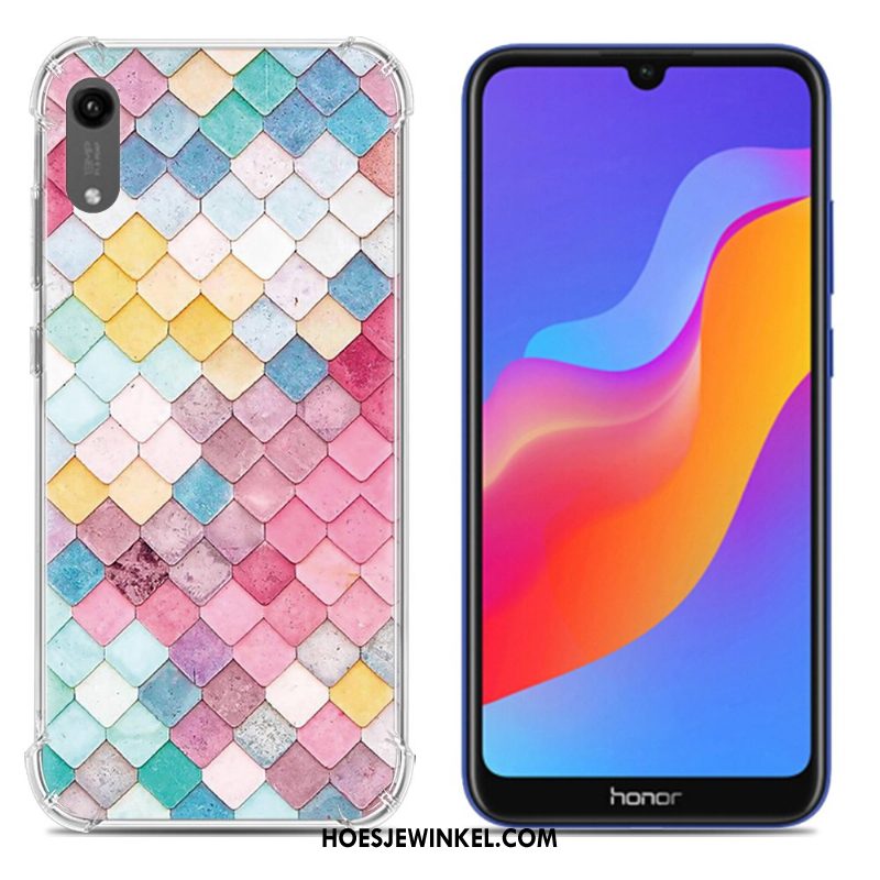 Huawei Y6 2019 Hoesje Gasbag Scheppend Siliconen, Huawei Y6 2019 Hoesje Zacht Hoes