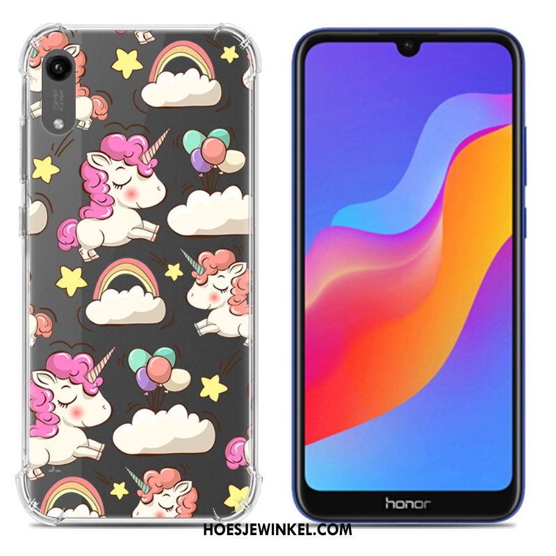 Huawei Y6 2019 Hoesje Gasbag Scheppend Siliconen, Huawei Y6 2019 Hoesje Zacht Hoes