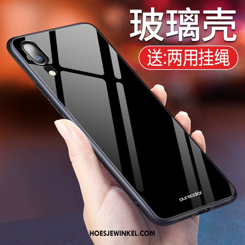 Huawei Y6 2019 Hoesje Kleurverloop Mobiele Telefoon Siliconen, Huawei Y6 2019 Hoesje Bescherming Anti-fall