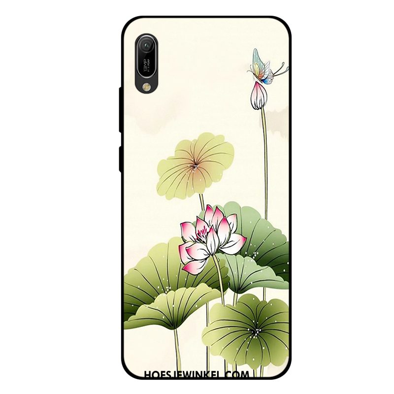 Huawei Y6 2019 Hoesje Mini Groen Vers, Huawei Y6 2019 Hoesje All Inclusive Anti-fall