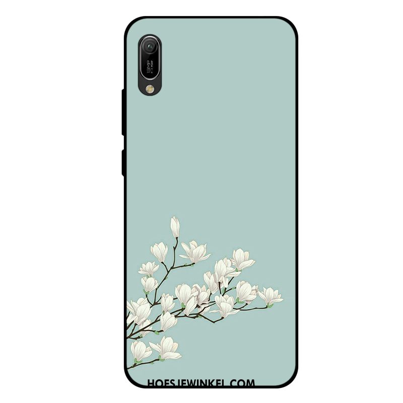 Huawei Y6 2019 Hoesje Mini Groen Vers, Huawei Y6 2019 Hoesje All Inclusive Anti-fall