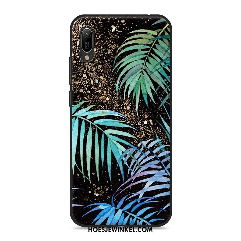 Huawei Y6 2019 Hoesje Mobiele Telefoon Zacht Grijs, Huawei Y6 2019 Hoesje Hoes Spotprent