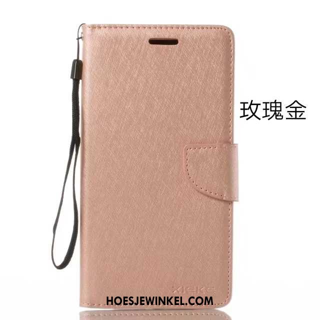 Huawei Y6 2019 Hoesje Portemonnee Vouw Zwart, Huawei Y6 2019 Hoesje All Inclusive Folio