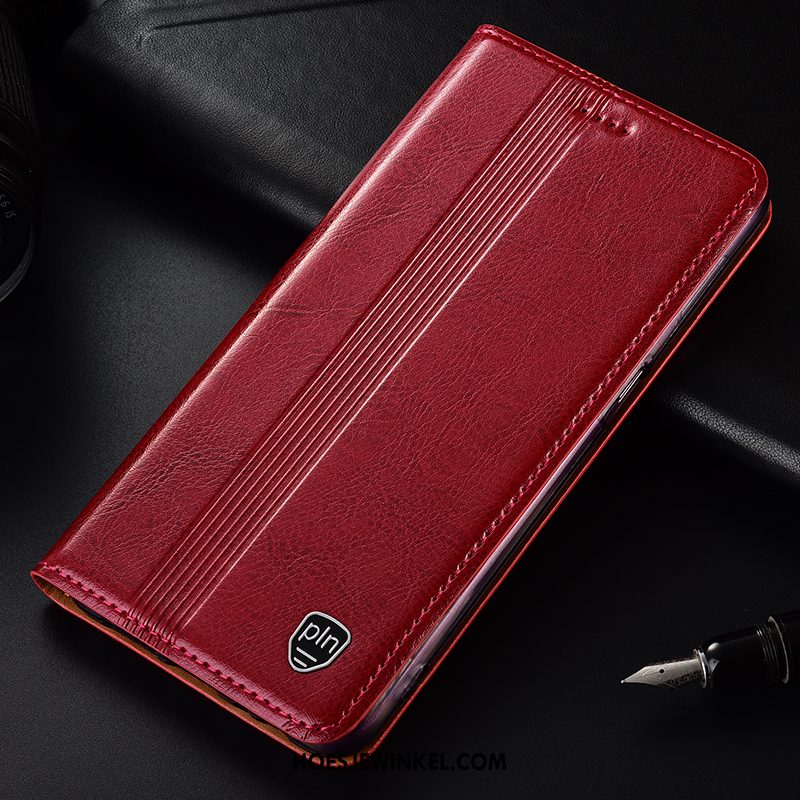 Huawei Y6 2019 Hoesje Rood Mobiele Telefoon All Inclusive, Huawei Y6 2019 Hoesje Hoes Patroon