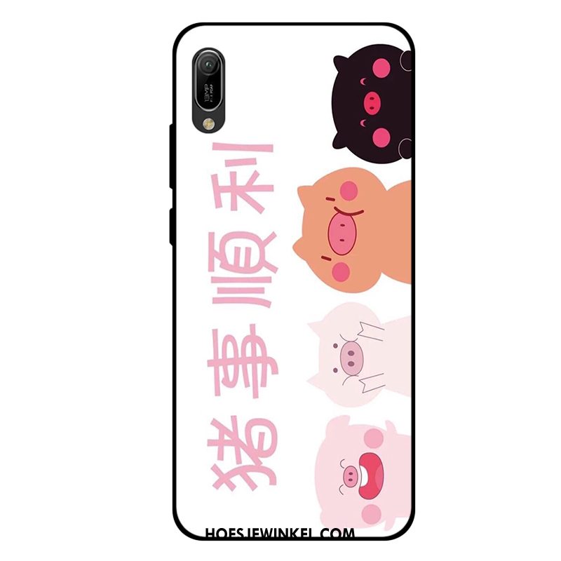 Huawei Y6 2019 Hoesje Zacht Lovers Siliconen, Huawei Y6 2019 Hoesje Mobiele Telefoon All Inclusive