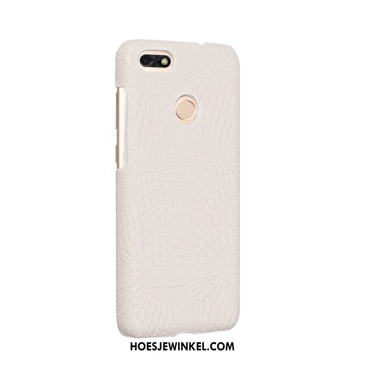 Huawei Y6 Pro 2017 Hoesje Krokodil Bescherming Hard, Huawei Y6 Pro 2017 Hoesje Mobiele Telefoon Vintage