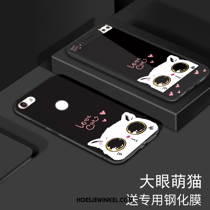 Huawei Y6 Pro 2017 Hoesje Mobiele Telefoon Spotprent Zacht, Huawei Y6 Pro 2017 Hoesje Rood Mooie