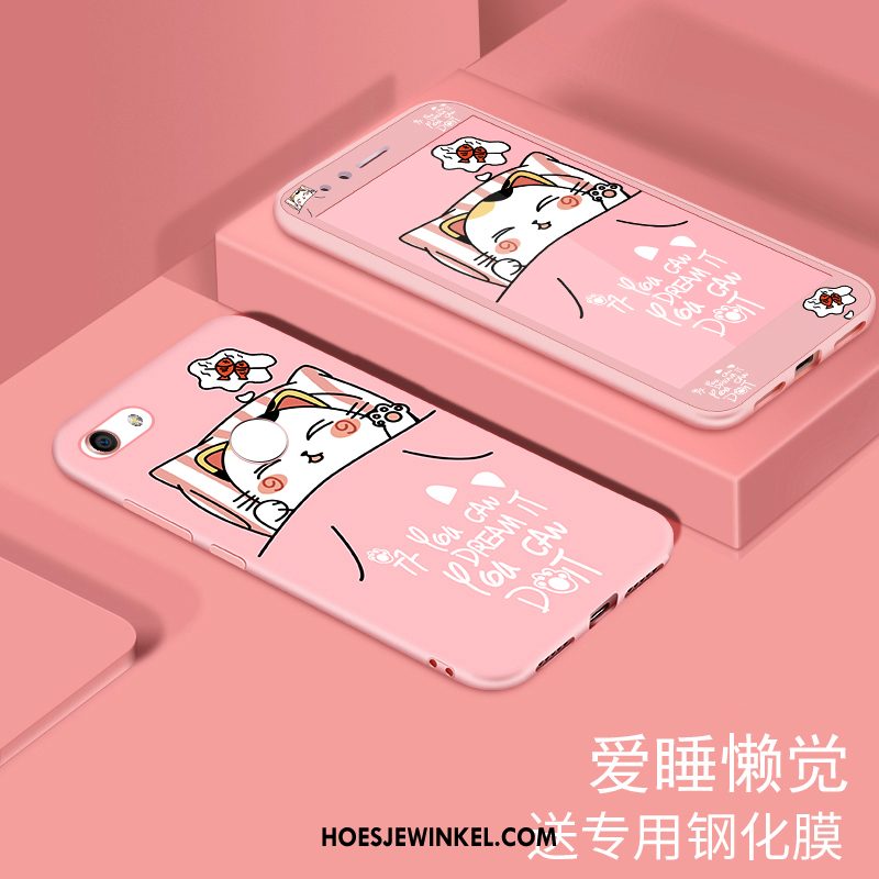 Huawei Y6 Pro 2017 Hoesje Mobiele Telefoon Spotprent Zacht, Huawei Y6 Pro 2017 Hoesje Rood Mooie