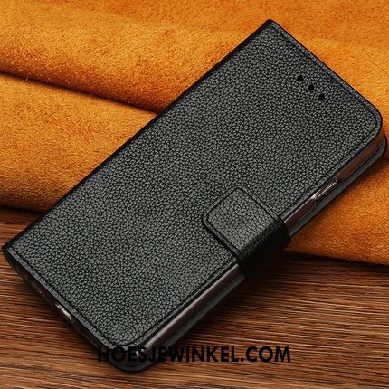 Huawei Y6 Pro 2017 Hoesje Persoonlijk Anti-fall Bescherming, Huawei Y6 Pro 2017 Hoesje Trendy Merk Leren Etui Braun