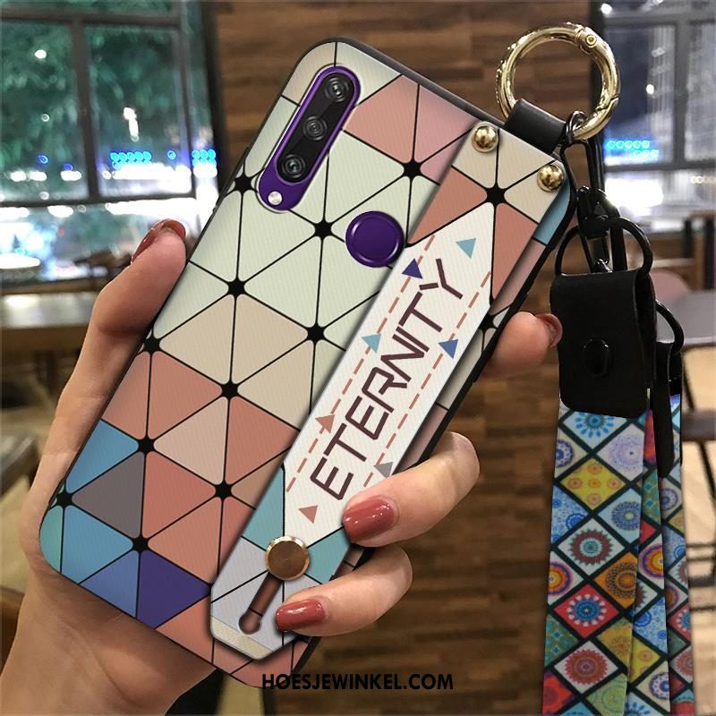 Huawei Y6p Hoesje Vintage Hoes Scheppend, Huawei Y6p Hoesje Mobiele Telefoon Ondersteuning