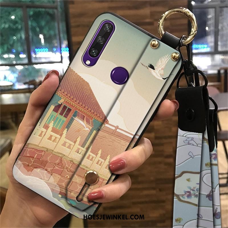 Huawei Y6p Hoesje Vintage Hoes Scheppend, Huawei Y6p Hoesje Mobiele Telefoon Ondersteuning