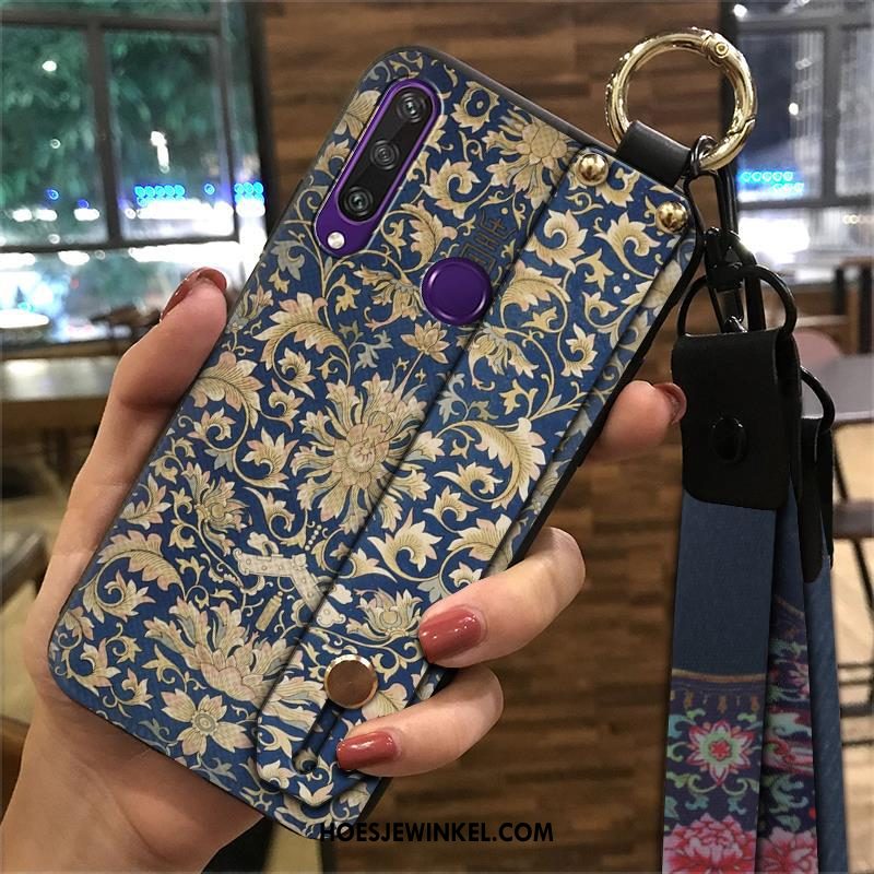 Huawei Y6p Hoesje Vintage Hoes Scheppend, Huawei Y6p Hoesje Mobiele Telefoon Ondersteuning