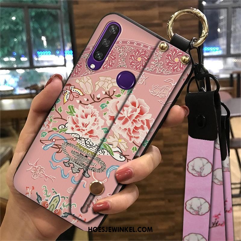 Huawei Y6p Hoesje Vintage Hoes Scheppend, Huawei Y6p Hoesje Mobiele Telefoon Ondersteuning