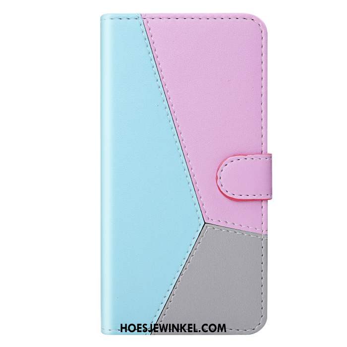 Huawei Y6s Hoesje Clamshell Spotprent Bescherming, Huawei Y6s Hoesje Blauw Hoes